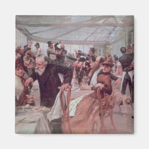 Imán Luncheon de un artista escandinavo