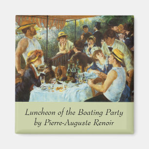 Imán Luncheon del Fiesta de Boating por Pierre Renoir