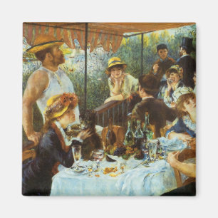 Imán Luncheon del Fiesta de Boating por Pierre Renoir