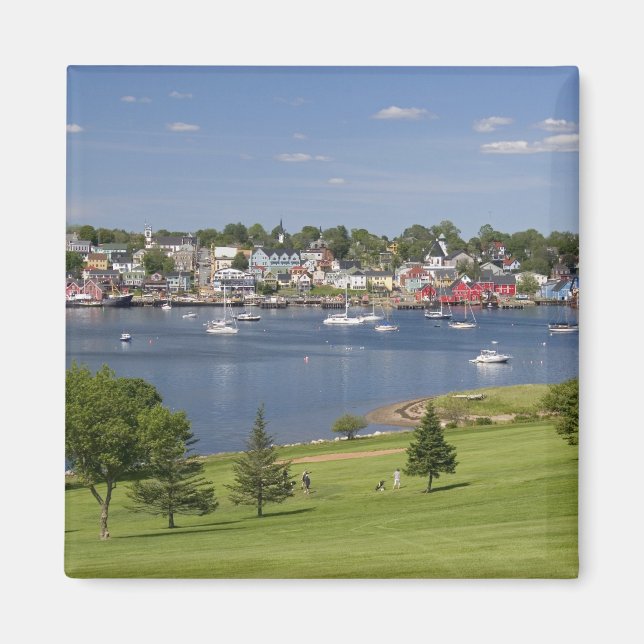 Imán Lunenberg, Nueva Escocia, Canadá. (Frente)