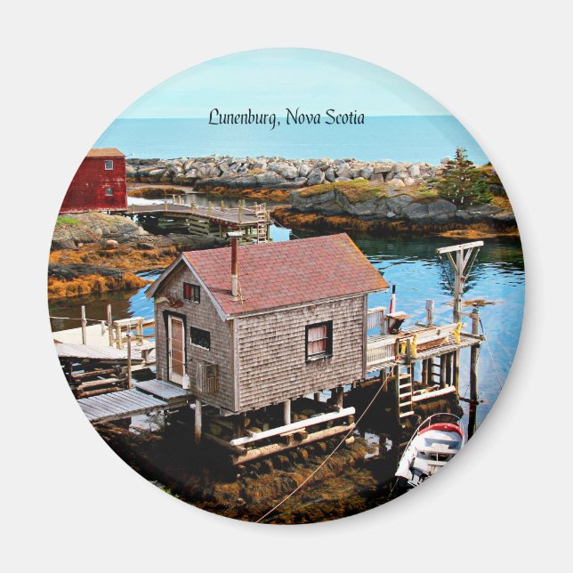 Imán Lunenburg, Nueva Escocia (Frente)