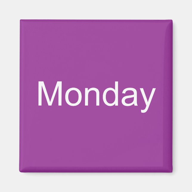 Imán Lunes (Frente)