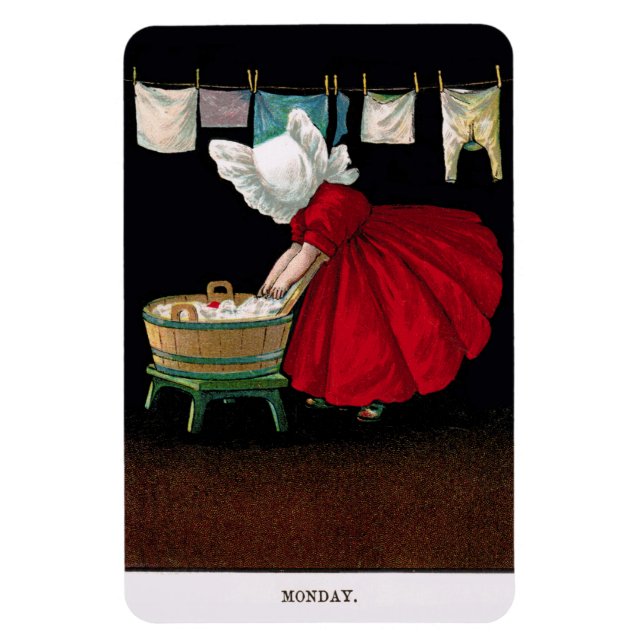 Imán Lunes Lunes Sunbonnet Sue Magnet
