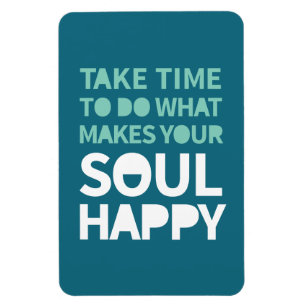 Imán Lunes positivo de citas Inspiradoras de Soul Happy
