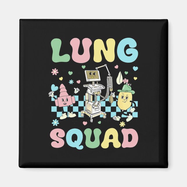 Imán Lung Squad Rt Enfermera Pascua (Frente)