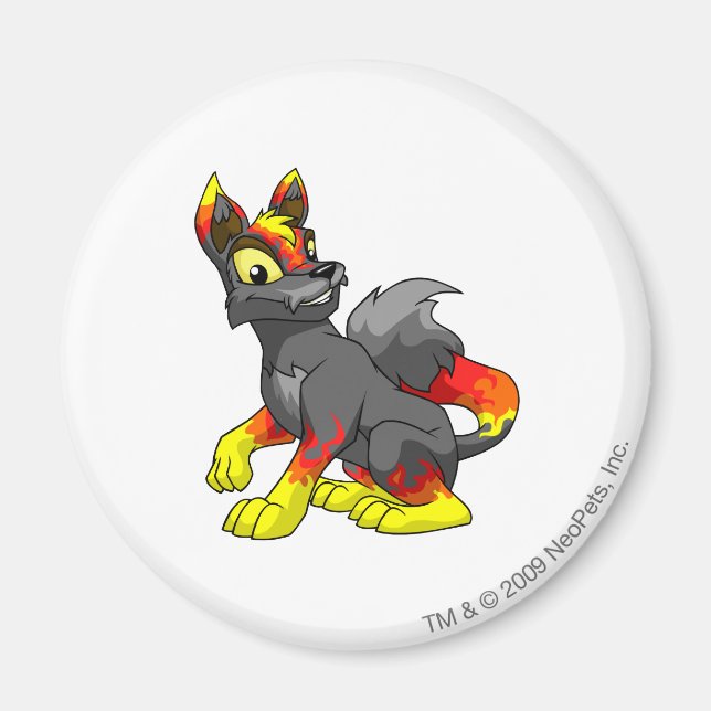 Imán Lupe Fire (Frente)