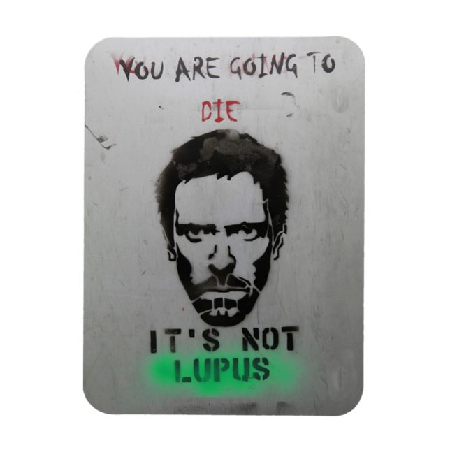 Imán Lupus de la casa (Vertical)