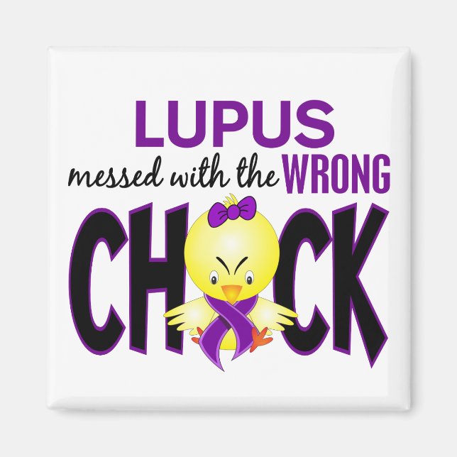 Imán Lupus Envuelto Con El Chick Equivocado (Frente)