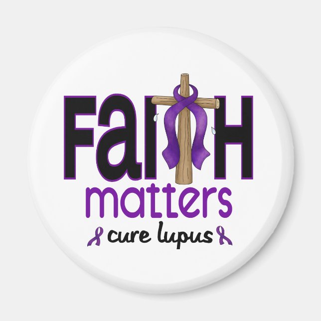 Imán Lupus Faith Matters Cross 1 (Frente)