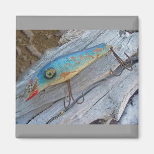 Imán Lure P & K Lippy Chicago IL Magnet de 1940