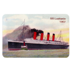 Imán Lusitania 1907 de los SS