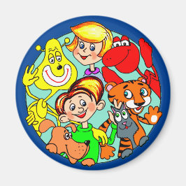 Imán Lustige Comicfiguren