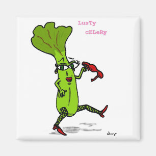 Imán Lusty Celery Magnet