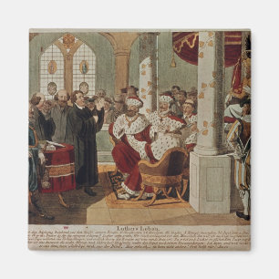 Imán Luther en la dieta de gusanos