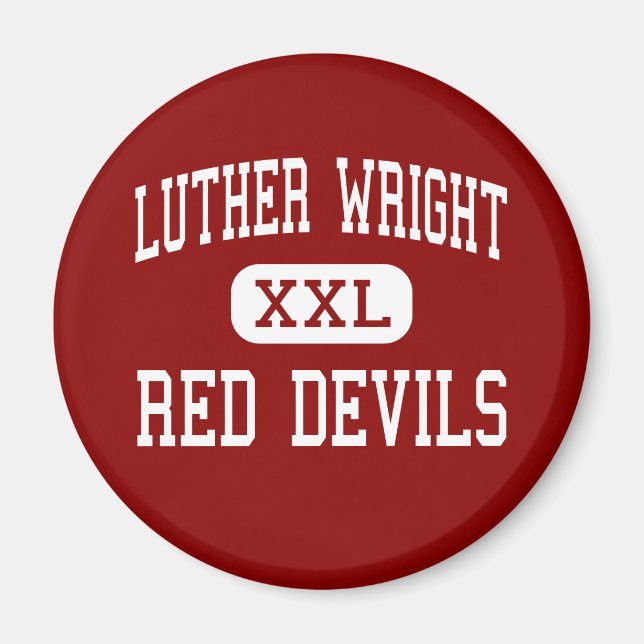 Imán Luther Wright - Red Devils - High - Ironwood (Frente)