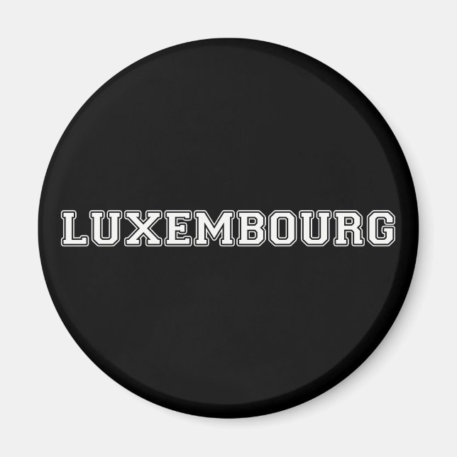 Imán Luxemburgo (Frente)