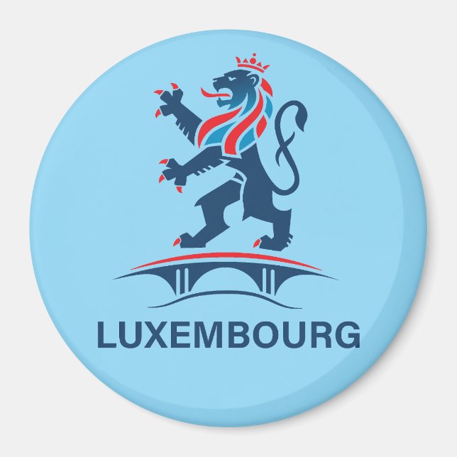 Imán Luxemburgo Europa (Frente)