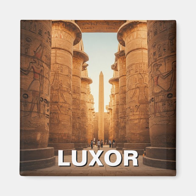 Imán Luxor Egypt Karnak Temple Travel (Frente)