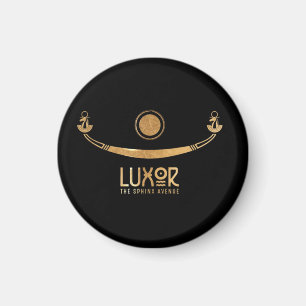 Imán Luxor la avenida de la Esfinge Khufus barco Karnak