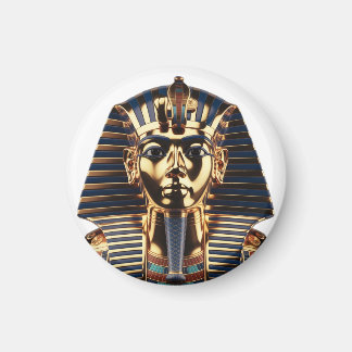 Imán Luxury Golden Egyptian Mask Artwork
