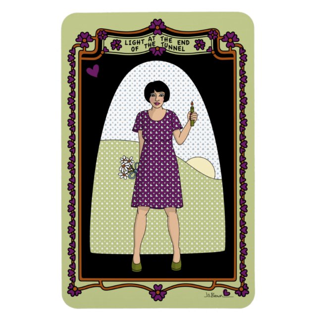 Imán Luz Al Final Del Refrigerador Tunnel_A_4x6 (Vertical)