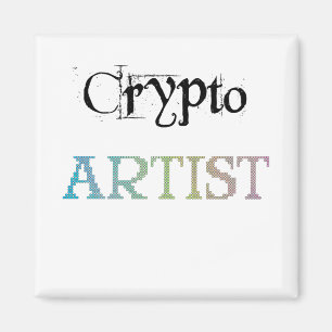 Imán Luz de artista criptográfico