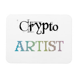 Imán Luz de artista criptográfico