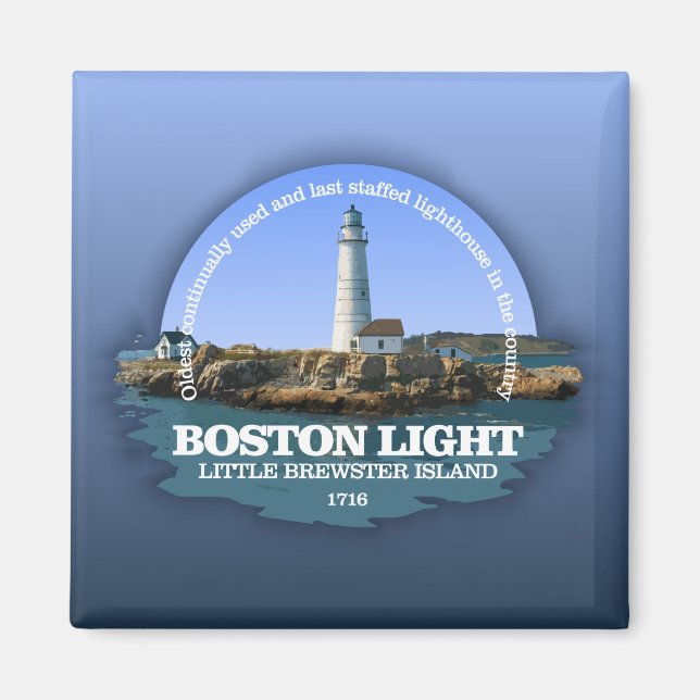Imán Luz de Boston (Frente)
