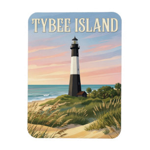Imán Luz de la Isla Tybee