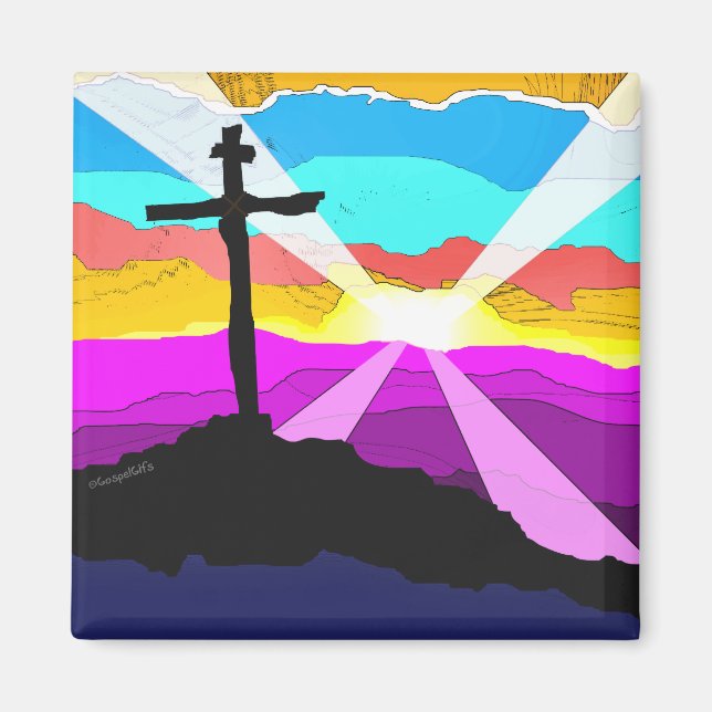 Imán Luz de la mañana (Frente)