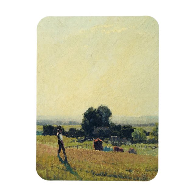 Imán Luz de la mañana de Elioth Gruner (Vertical)