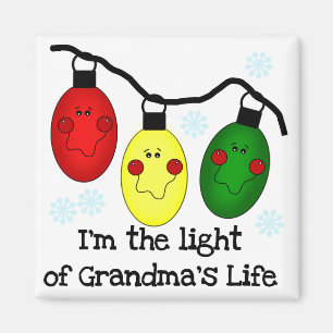 Imán Luz de los regalos y camisetas de vacaciones de la