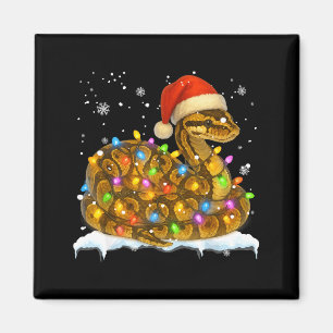 Imán Luz de Navidad de Culebra de Maíz Adorable Diverti