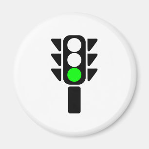 Imán Luz de parada verde
