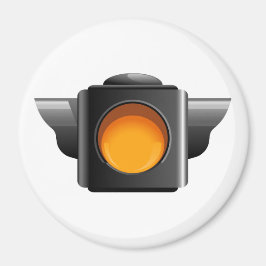 Imán Luz de precaución para administración de aulas / L