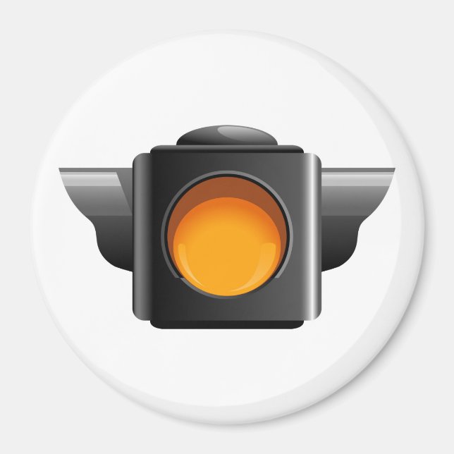 Imán Luz de precaución para administración de aulas / L (Frente)