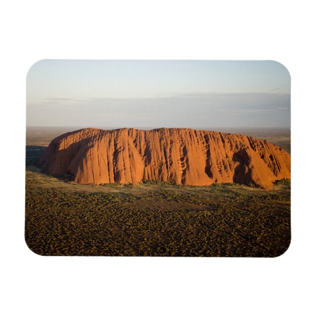 Imán Luz de última hora de la tarde en Uluru / Ayers Ro (Horizontal)