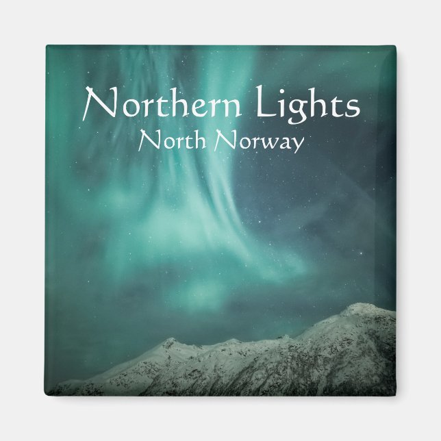 Imán Luz del Norte Noruega (Frente)
