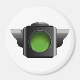 Imán Luz verde de tránsito para la administración de au