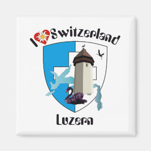 Imán Luzern Schweiz Magnet