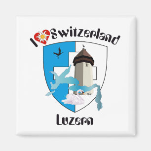 Imán Luzern Schweiz Magnet
