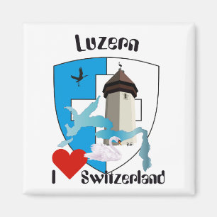 Imán Luzern Schweiz Magnet