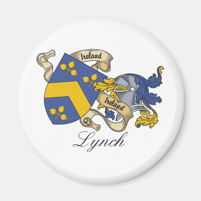 Imán Lynch Family Crest (Frente)
