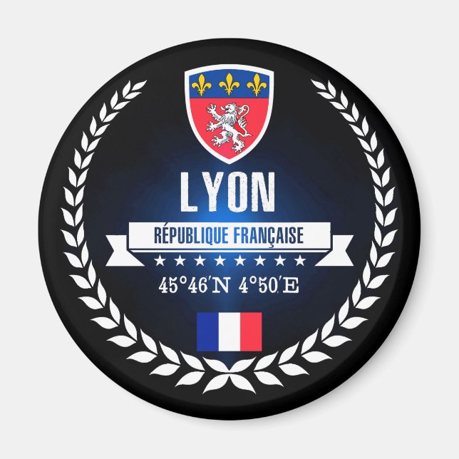 Imán Lyon (Frente)