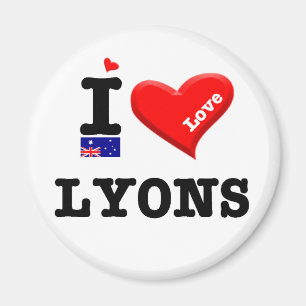 Imán LYON - amor de I
