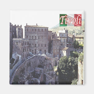 Imán LZO009 TIVOLI - Casco antiguo - Lacio - Italia - F