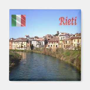 Imán LZO022 RIETI, río Velino, Italia, Fridge