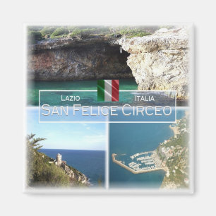 Imán LZO033 SAN FELICE CIRCEO - Lazio - Italia - Fridge
