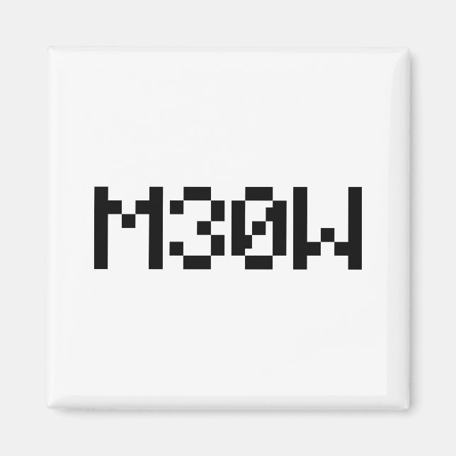 Imán M30W [Sonidos animales de la lengua materna] (Frente)