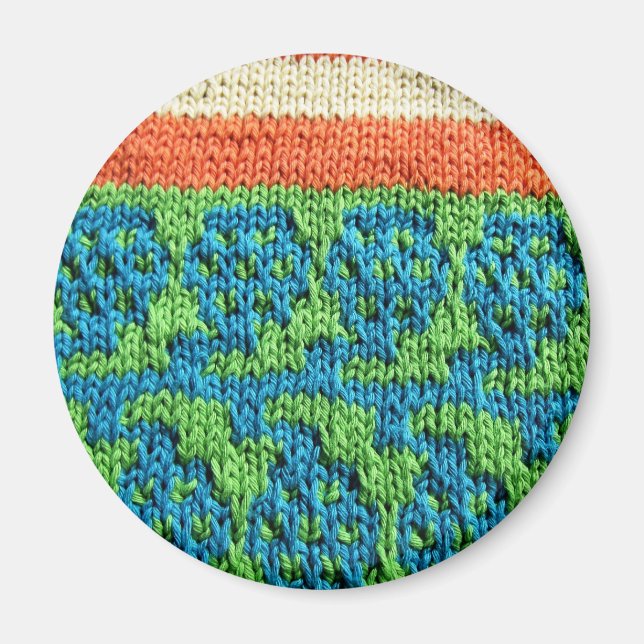 Imán m Artisanware Knit Magnet (Frente)